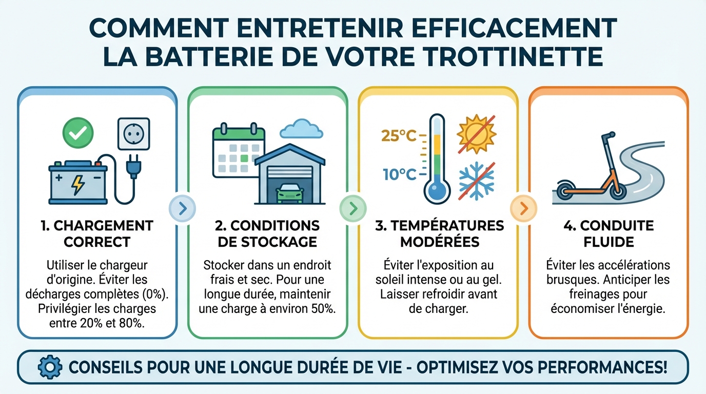 Conseils pour optimiser la durée de vie de la batterie