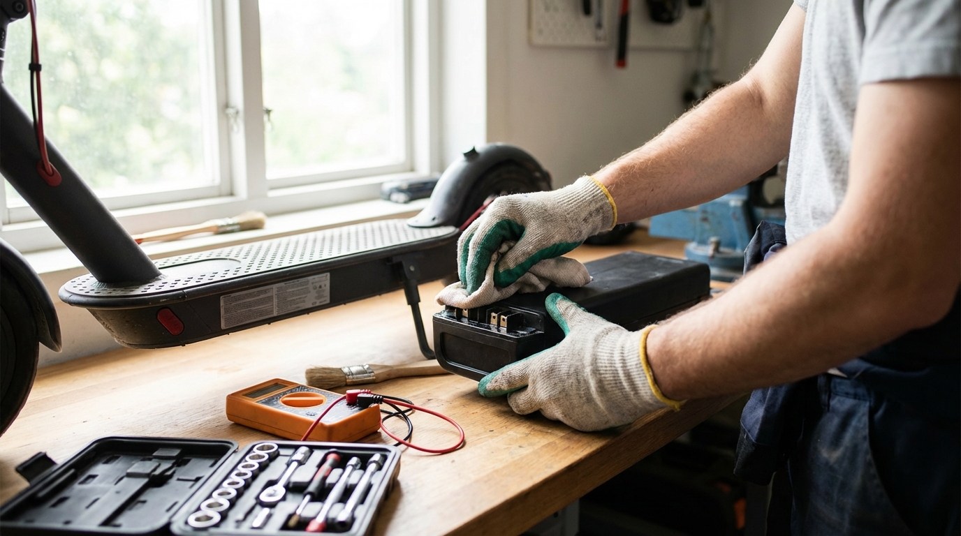 Comment entretenir la batterie de votre trottinette efficacement