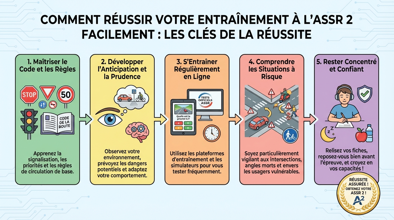 Comment réussir votre entraînement à l'assr 2 facilement 1 Comment s'entraîner efficacement ?