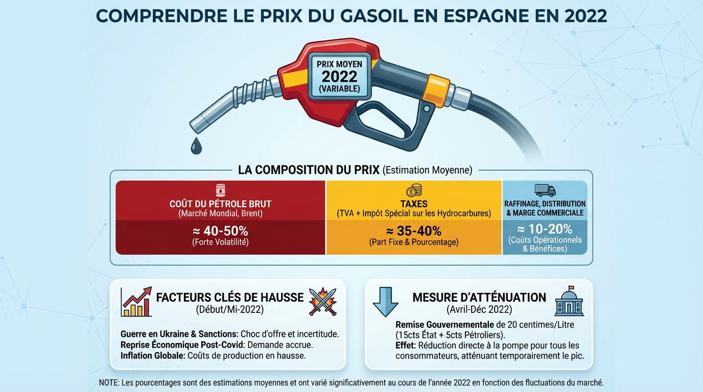 Évolution des prix en 2022