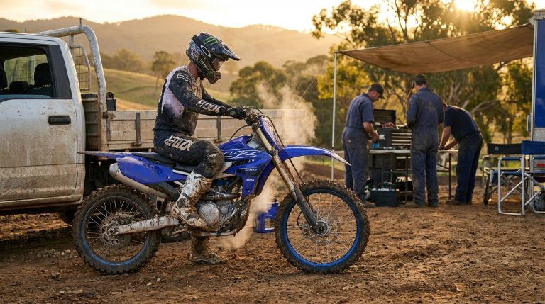 Découvrez la puissance de la yamaha YZ 250 f en 2024
