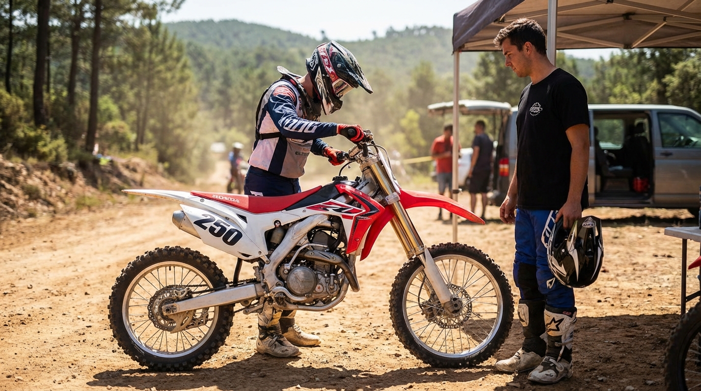 Découvrez les nouveautés de la honda CRF 250 pour 2025