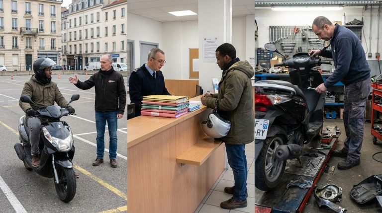 Devenir taxi scooter : les étapes essentielles à connaître