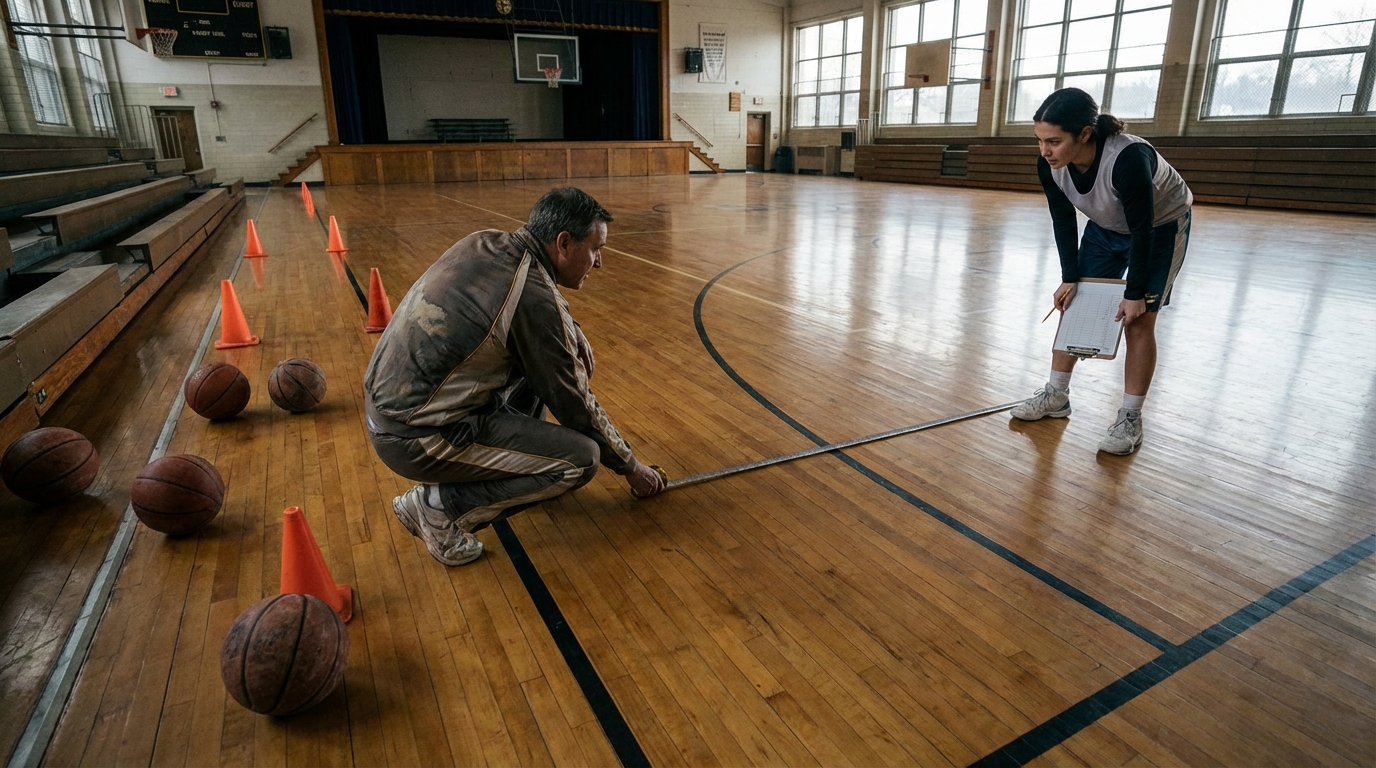 Dimensions d'un terrain de basketball : tout ce qu'il faut savoir