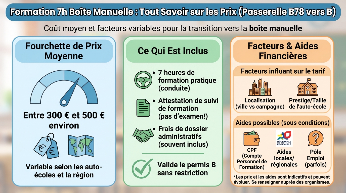 Qu'est-ce que la formation 7h boîte manuelle ?