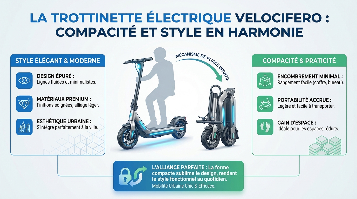 Les avantages de la trottinette Velocifero