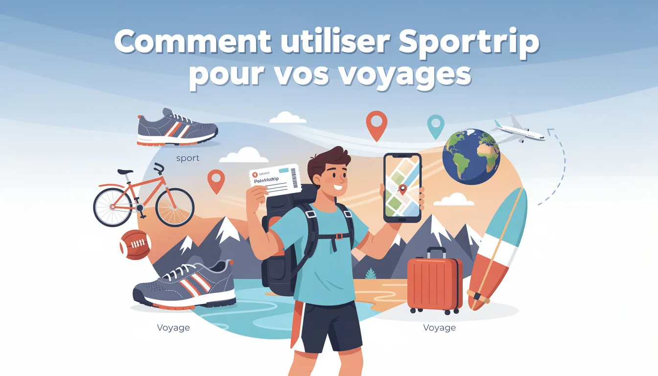 Comment utiliser Sportrip pour vos voyages