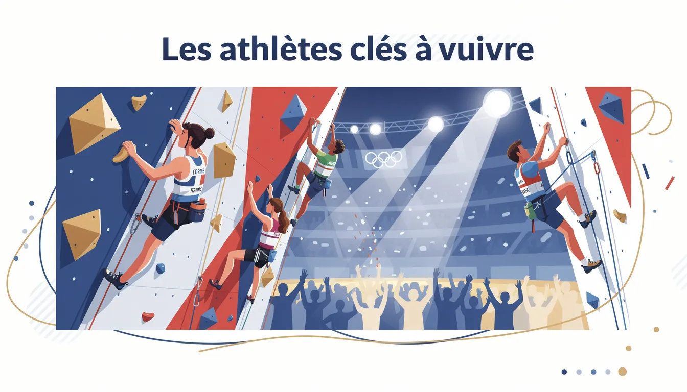 Les athlètes clés à suivre