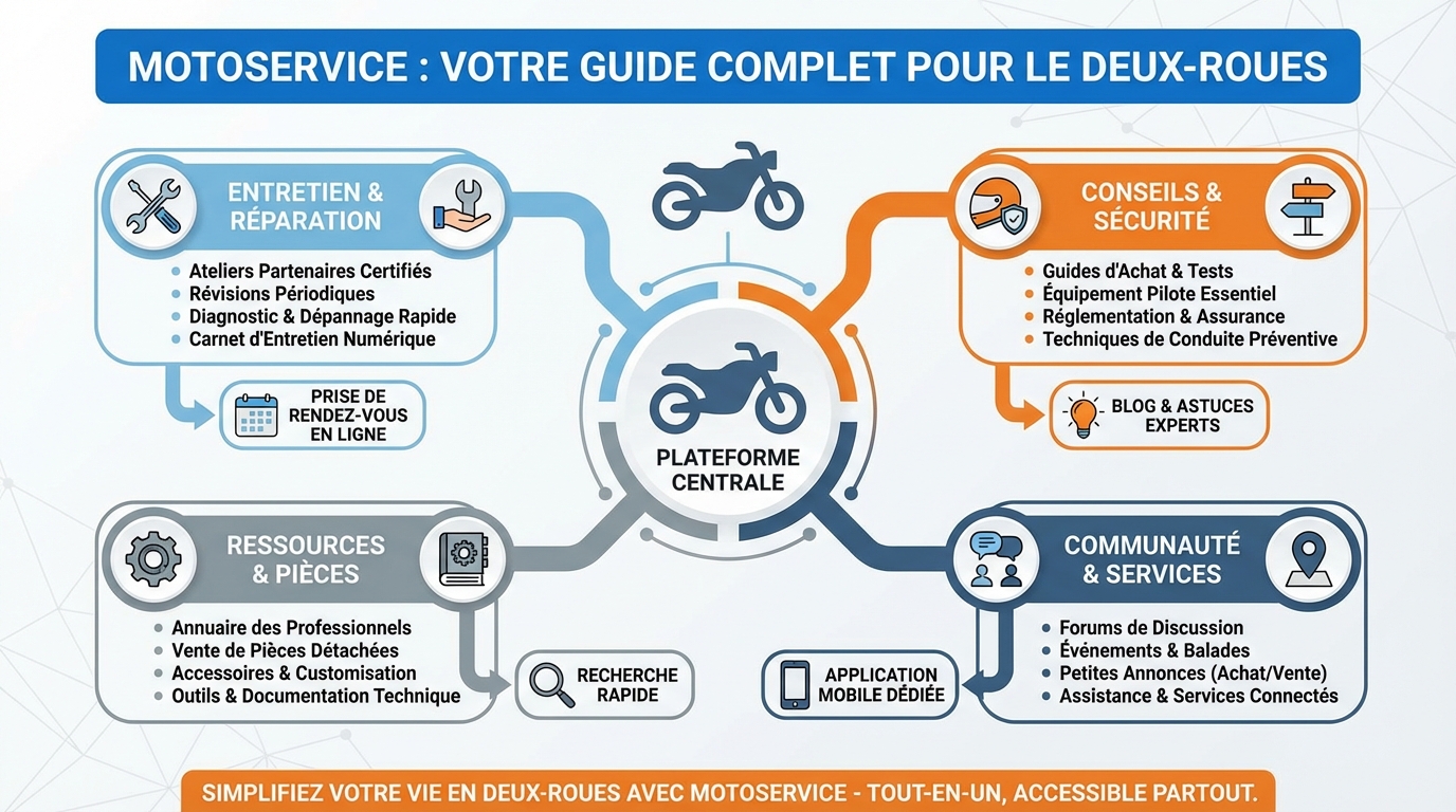 Les services offerts par Motoservice