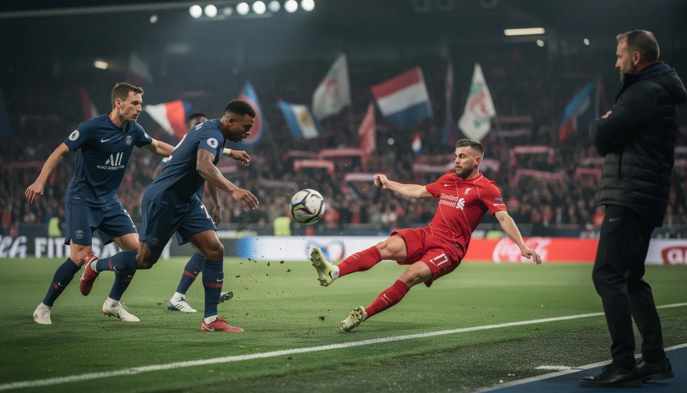 Psg vs liverpool : analyse et résumé du match