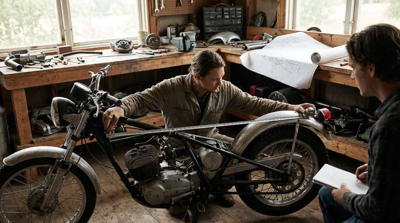 Quelle est la longueur d'une moto ? guide complet