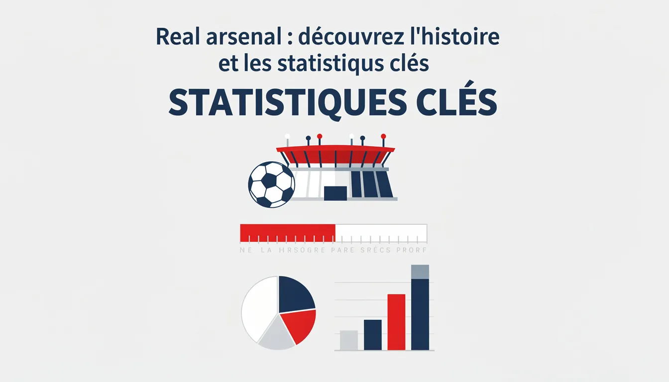 Real arsenal : découvrez l'histoire et les statistiques clés 1 Statistiques Clés