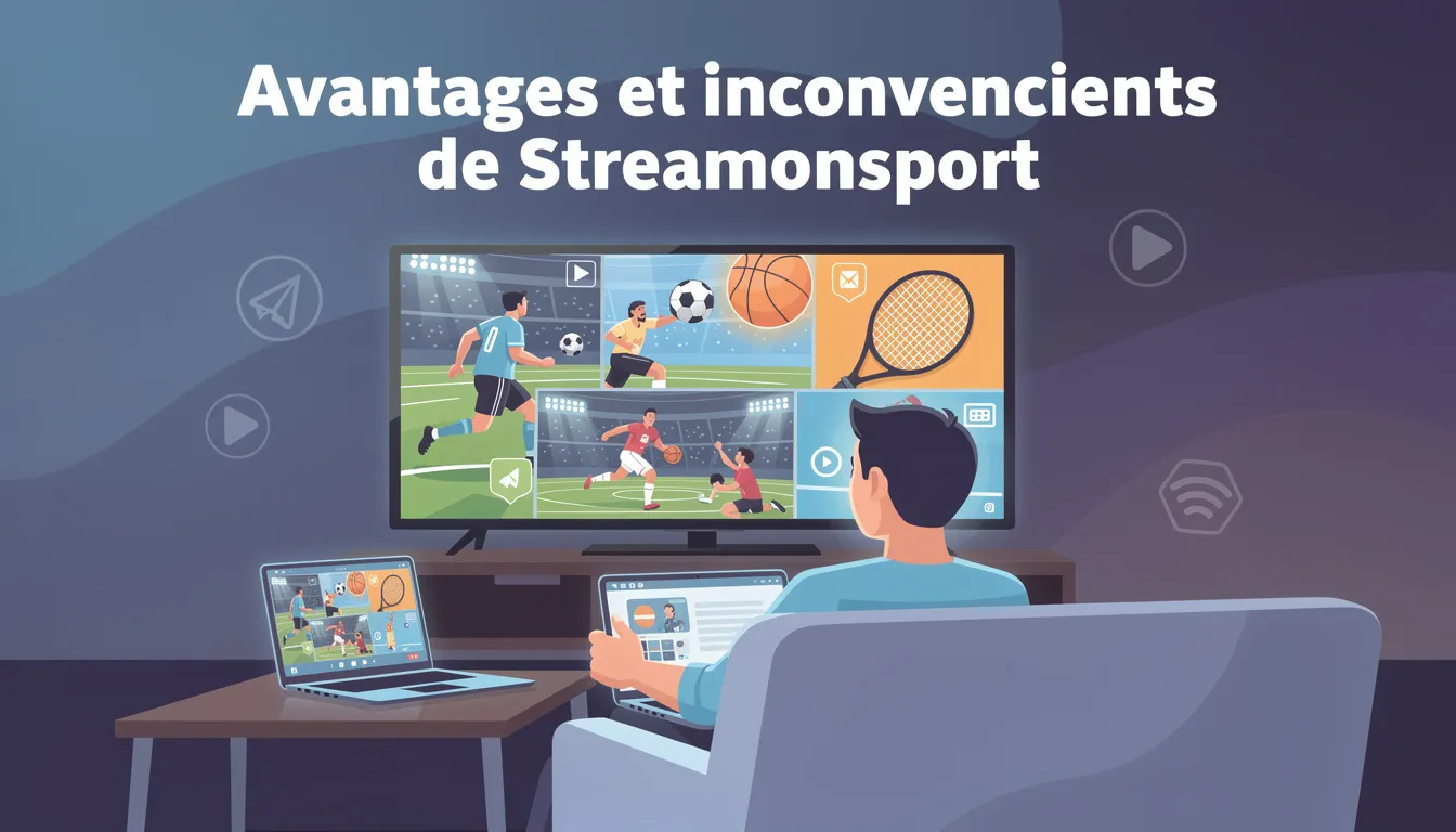 Avantages et inconvénients de Streamonsport