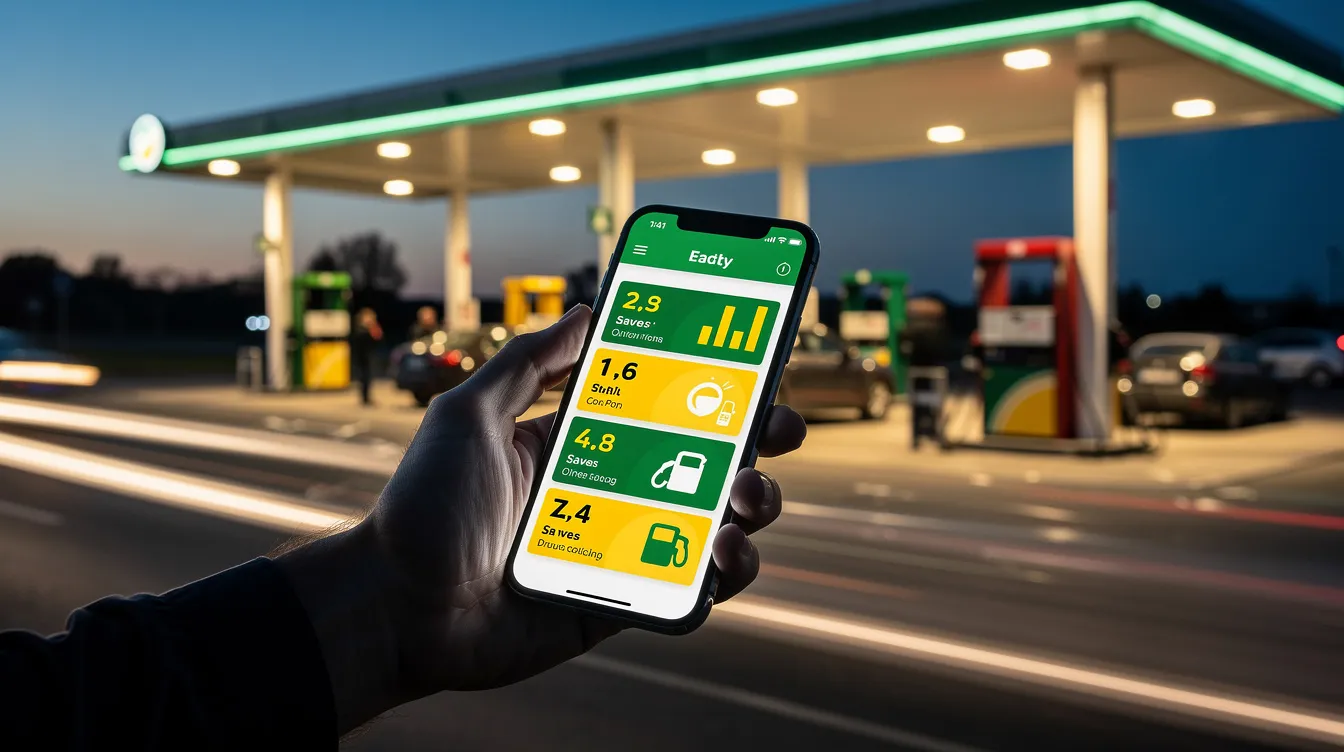 Avantages de l'application Fais le plein