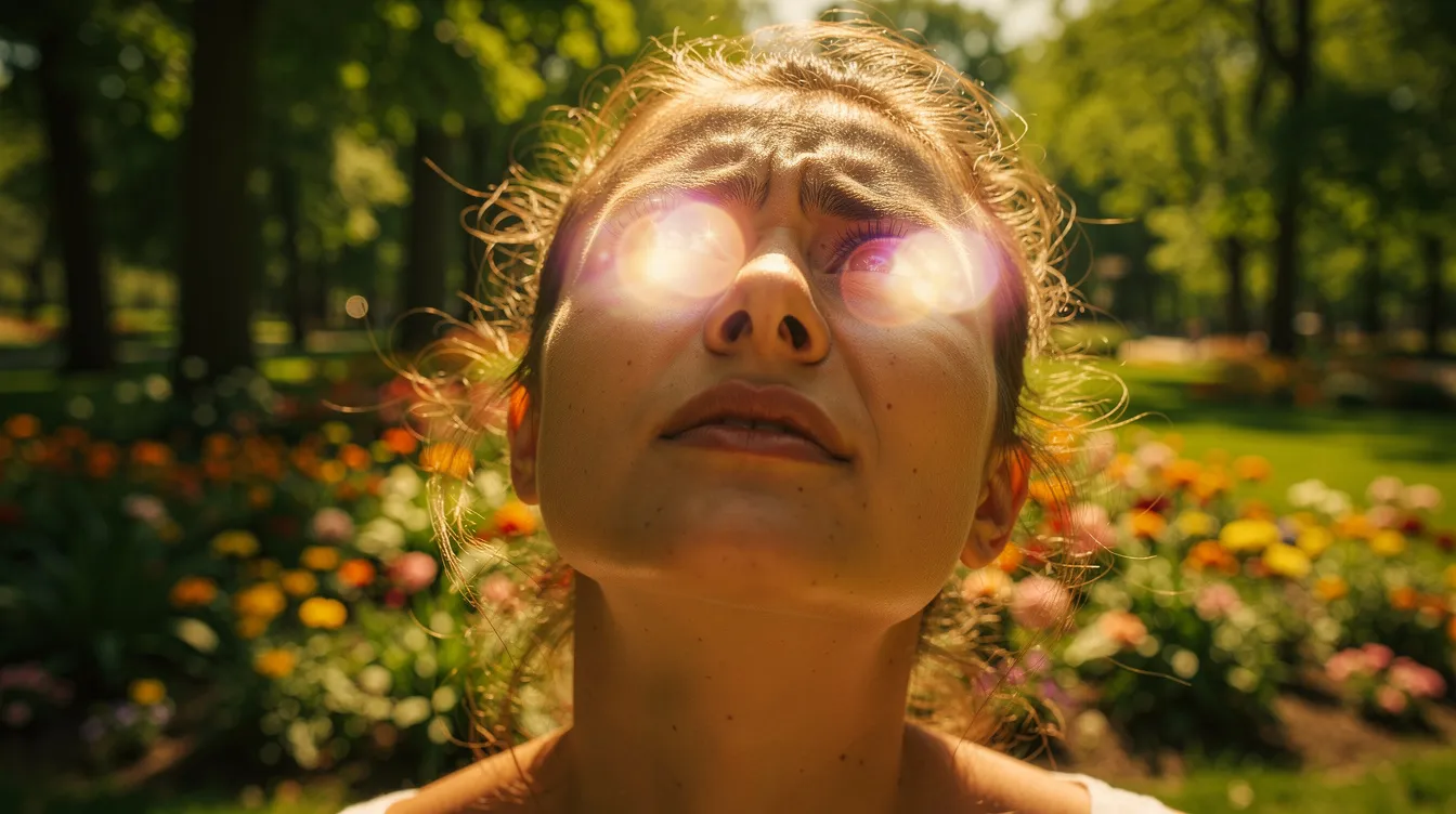 Sensation d'éblouissement dans les yeux : causes et solutions